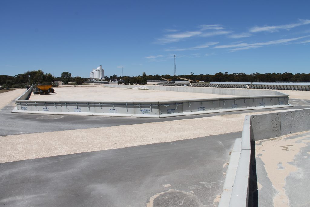 Grain Bunker Walls