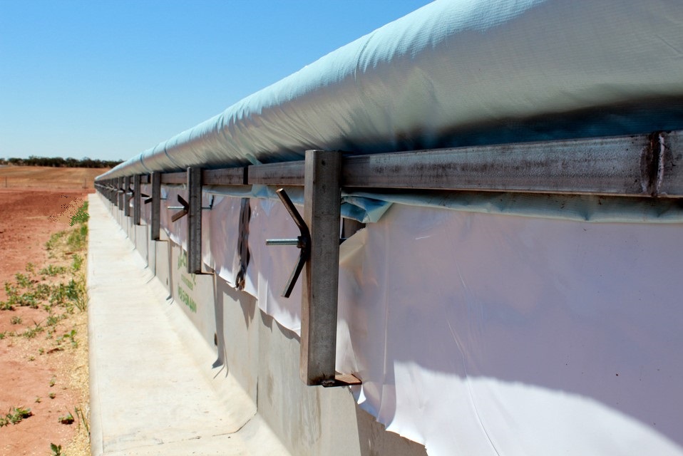 Grain Bunker Walls